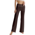 Slep - pantalon de yoga bootcut pour femme avec poches, pantalon d'entranement de yoga bootleg evas ...