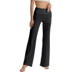 Slep - pantalon de yoga bootcut pour femme avec poches, pantalon d'entranement de yoga bootleg evas ...