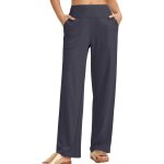 Slep - pantalon de yoga pour femme - taille haute - pantalon de jogging - pantalon de sport avec 2 poches ...