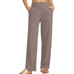 Slep - pantalon de yoga pour femme - taille haute - pantalon de jogging - pantalon de sport avec 2 poches ...