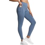 Slep - pantalon de yoga taille haute avec poche gainante pour femme