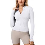 Slep - pull a manches longues pour femme avec demi - fermeture eclair et trou pour le pouce pour le yoga ... Slep - pull a manches longues pour femme avec demi - fermeture eclair et trou pour le pouce pour le yoga ...