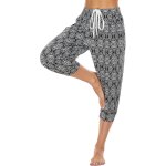 Slep - sarouel femme pantalon fluide boho courte eté panton de yoga taille haunt pantalon large léger ... Slep - sarouel femme pantalon fluide boho courte eté panton de yoga taille haunt pantalon large léger ...