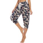 Slep - sarouel femme pantalon fluide boho courte eté panton de yoga taille haunt pantalon large léger ... Slep - sarouel femme pantalon fluide boho courte eté panton de yoga taille haunt pantalon large léger ...