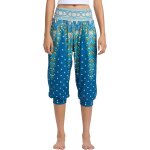 Slep - sarouel femme pantalon fluide boho courte eté panton de yoga taille haunt pantalon large léger ... Slep - sarouel femme pantalon fluide boho courte eté panton de yoga taille haunt pantalon large léger ...