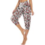 Slep - sarouel femme pantalon fluide boho courte eté panton de yoga taille haunt pantalon large léger ... Slep - sarouel femme pantalon fluide boho courte eté panton de yoga taille haunt pantalon large léger ...