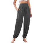 Slep - sarouel pour femme taille haute pantalon de yoga extensible pour entranement s - xxl