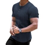 Slep - t - shirt homme, coton a manches courtes / longues henley, casual henley hauts pour fitness tee ... Slep - t - shirt homme, coton a manches courtes / longues henley, casual henley hauts pour fitness tee ...