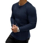 Slep - t - shirt homme, coton a manches courtes / longues henley, casual henley hauts pour fitness tee ... Slep - t - shirt homme, coton a manches courtes / longues henley, casual henley hauts pour fitness tee ...