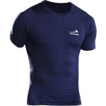 Slep - t - shirt pour homme elastique d'entraînement de course gilet de compression a manches courtes ... Slep - t - shirt pour homme elastique d'entraînement de course gilet de compression a manches courtes ...