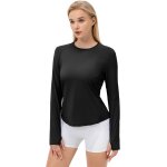 Slep - t - shirts de sport femmes a manches longues tee shirt vêtements haut fiteness yoga pliates tops ... Slep - t - shirts de sport femmes a manches longues tee shirt vêtements haut fiteness yoga pliates tops ...