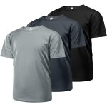 Slep - t - shirts de sport pour hommes, t - shirt a manches courtes fitness, schage rapide respirant ...