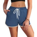 Slep - short de bain femme eté maillot de bain a séchage rapide imprimé avec slip intérieur et poche ... Slep - short de bain femme eté maillot de bain a séchage rapide imprimé avec slip intérieur et poche ...