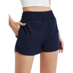 Slep - short de course femmes short de sport avec poche taille haute short a schage rapide pour bain, ...