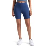 Slep - short cycliste femme legging court short de sport avec poches pantalon yoga tenue sport
