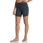 Slep - short cycliste femme legging court short de sport avec poches pantalon yoga tenue sport