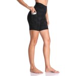 Slep - short cycliste femme legging court short de sport avec poches pantalon yoga tenue sport