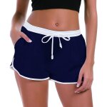 Slep - short femmes corde attacher shorts et hot pantalons nouveaut shorts de yoga pantalons de sport ...