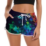 Slep - short femmes corde attacher shorts et hot pantalons nouveaut shorts de yoga pantalons de sport ...