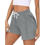 Slep - short femme en coton pantalon court eté de couleur unie bas de survêtement court taille elastique ... Slep - short femme en coton pantalon court eté de couleur unie bas de survêtement court taille elastique ...