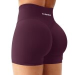 Slep - short de sport pour femme - invisible - scrunch butt gym - taille haute - booty yoga workout