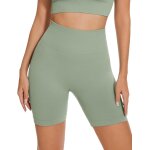 Slep - short de sport femmes push up taille booty scrunch butt legging court sans couture short de cycliste ...