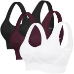 Slep - soutien - gorge quotidien doux femmes large bretelles brassière sans couture sommeil avec coussin ... Slep - soutien - gorge quotidien doux femmes large bretelles brassière sans couture sommeil avec coussin ...