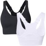 Slep - soutien - gorge de sport femme brassiere bretelles rglables dos crois bra coussinets amovibles ...
