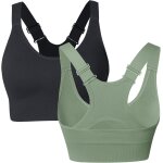 Slep - soutien - gorge de sport femme brassiere bretelles réglables dos croisé bra coussinets amovibles ... Slep - soutien - gorge de sport femme brassiere bretelles réglables dos croisé bra coussinets amovibles ...
