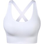 Slep - soutien - gorge de sport non rembourr� pour femme, soutien moyen, bretelles crois�es dans le dos, ...