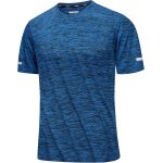 Slep - tee shirt homme chemise d'entranement respirante a schage rapide chemise course a manches courtes ...