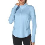Slep - veste de sport pour femme avec trous de pouce veste légère course randonnée athlétique a manches ... Slep - veste de sport pour femme avec trous de pouce veste légère course randonnée athlétique a manches ...