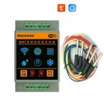Smart home capteur de niveau d'eau controleur wifi fuite alarme d'inondation natation vape rservoir ...