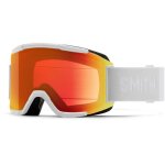 Smith masque de ski squad - homme - blanc vapor chroma pop photochromic rouge miroir s3 - s2