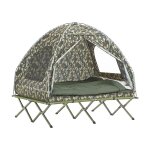 Sobuy lit de camping surlev avec toit pour 2 personnes, tente de camping pliable 4en1 avec tente, lit ...