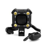 Sonnette de vlo etanche a charge usb, eclairage led 140 db, 5 modes de conduite, equipement, accessoire ...