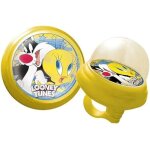 Sonnette de vélo - looney tunes - modèle squeezy - titi et sylvestre - bleu - pour garçon Sonnette de vélo - looney tunes - modèle squeezy - titi et sylvestre - bleu - pour garçon