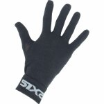Sous - gants sixs glx merinos - noir - taille l / xl