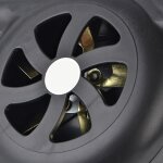 Souffleur d'air manuel pour barbecue, facile a utiliser, outil de soufflerie de feu pour camping en plein ...