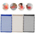Soulager la douleur au stress pique tapis de massage yoga acupuncture tapis de massage coussin dos corps ...