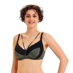Soutien - gorge embo�tant armatures - vert pomm poire pole dance