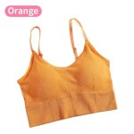 Soutien - gorge de sport dos nu pour femmes, sous - vtements sans couture, sangle d'paule rglable, ...