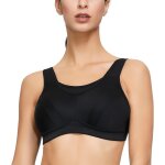 Soutien - gorge sport grand maintien running grande taille minimiseur sans armatures non rembourré Soutien - gorge sport grand maintien running grande taille minimiseur sans armatures non rembourré