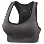Soutien - gorge de sport grande taille ¿ conception respirante et offrant un bon maintien gris xxl Soutien - gorge de sport grande taille ¿ conception respirante et offrant un bon maintien gris xxl