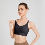 Soutien - gorge de sport lulu avec bretelles fines int�gr�es r�sistant aux chocs pour le yoga et l'�t� ...