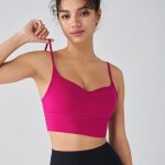 Soutien - gorge de yoga pour femmes lulu sensation nue vtements de sport pour l't avec bandoulire ...