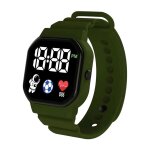Spaceman - montre de sport numrique a led pour hommes et femmes, montre - bracelet de football, horloge ...