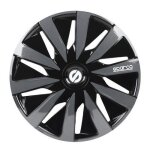 Sparco 4 enjoliveurs lazio 13' noir et gris