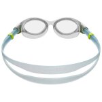 Speedo lunettes de natation pour femme biofuse 2. 0 femme one size marine bleu / clear / blanc