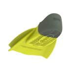 Speedo palmes de natation dmc original fin unisex eu 44 hyper jaune / olive